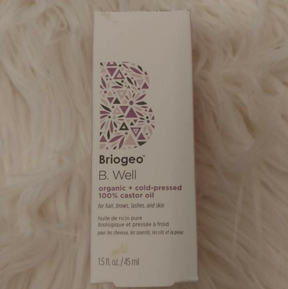 💝FIRM! NWT BRIOGEO B WELL ORGANIC & COLD PRESSED CASTOR OIL
